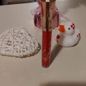 Vibrant Red Lip Gloss